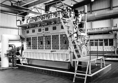1168 - Interieur dieselgemaal De Blocq van Kuffeler
