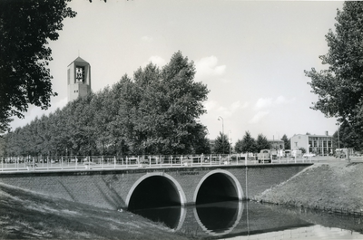 21 - Poldertoren en een deel van De Deel, vanaf de brug Nagelerstraat