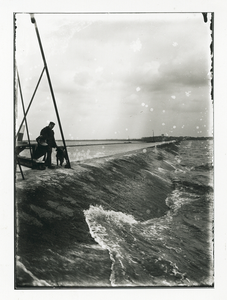 1547 - Gezicht op de stad vanaf de kop van 't Ende.