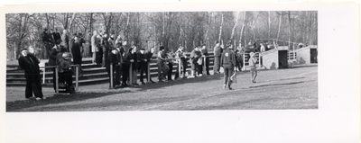 9808 - E.S.C. - publiek bij een voetbalwedstrijd