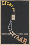 snv008000023 101, Affiche van de hoofdinspectie Luchtbescherming betreffende een oproep om goed te verduisteren, 1943