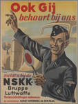 snv008000031 112, Affiche met een oproep tot aanmelding bij NSKK-Gruppe Luftwaffe, z.j.