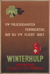 snv008000036 115, Affiches betreffende de aankondiging voor de collecte Winterhulp op 5-7 febr., 1944 jan.