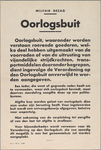 snv008000061 141, Affiche van de Chef van de Staf Militair Gezag betreffende de meldingsplicht voor oorlogsbuit, 1945 maart