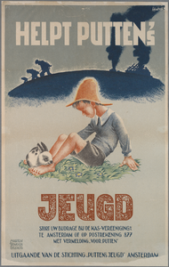 snv008000080 162, Affiche van de Stichting ” Putten's Jeugd ” te Amsterdam betreffende een oproep om een financiële ...