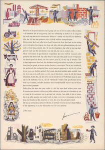 snv008000081 161, Affiche in verband met de herdenking van de bevrijding met een oproep om eerbied voor het leven te ...