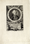 Nr.: GME 611- Voorstelling van portret in een cirkel van Johan Arnold Zoutman, schout by nacht van Holland en ...