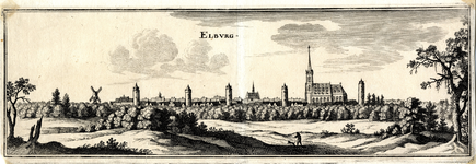 Nr.: GME 354- Elburg, vervaardigd door Blau in 1649;