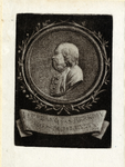Nr.: GME 758- Een medaillon met een tekening van J. Le Franq van Berkhey. MD. en PR: te Leyden 1787. Daaronder R.J ...