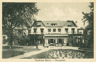 7433 - zie ook nr. 7425 t/m 7432, achterzijde: postzegel oranje, 2ct, poststempel, Nunspeet, 27 juli 1927,