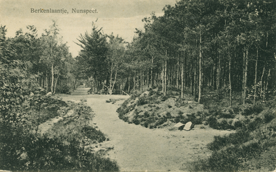 7599 - achterzijde: stempel oude gem. Ermelo, Uitg. G.J. Vedder, Nunspeetsche