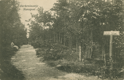 7600 - zie ook nr. 7074, achterzijde: postzegel ict, rood, met stempel Nunspeet,