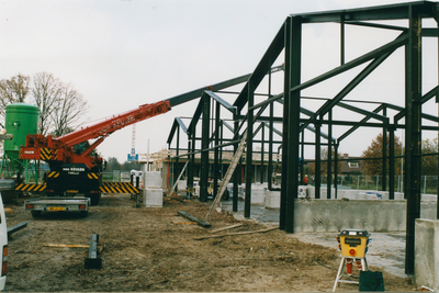 7757 - zie ook inv. nrs. 7733 t/m 7783; tijdens werkzaamheden aan de constructie van het