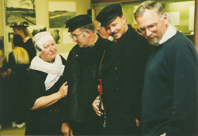 11045 - vlnr. Gerrie Rekers - Hagen, Dries Schut(Oldebroek), Rein Lotterman, Henk Malenkamp