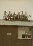 9961 - Adjudanten, aug. 1925 B. Bruijn, R. Bloembergen, E. van Meer, M. Verijn Stuart, G. Schoemaker en L. Lieftinck