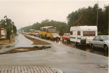 8447 - In verband met het plaatsen van verkeerslichten is er een file richting naar Harderwijk