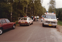 8605 - Er heeft een ongeval plaatsgevonden, de politie en ambulance aan aanwezig