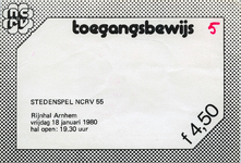 9346 - Afbeelding toegangsbewijs Stedenspel Ermelo-Wonseradiel