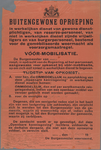 snv008000094 24, Buitengewone Oproeping - Vóór-Mobilisatie, 24-08-1939