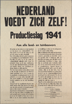 snv008000120 56, Nederland voedt zich zelf - Productieslag 1941 - Aan alle land- en tuinbouwers