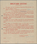 snv008000156 13, Militair Gezag - De Militaire Commissaris in de provincie - Gelast de Registratie van Motorrijtuigen ...