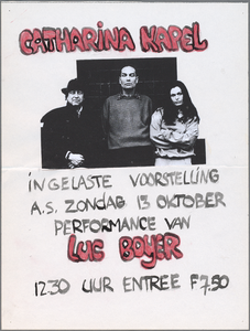 SNV008000366 , Performance van Luc Boijer, 13 oktober