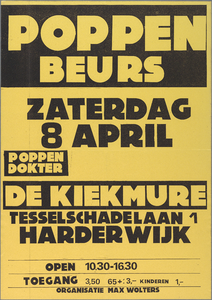 SNV008000714 , Poppenbeurs met Poppendokter, 8 april
