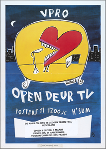 SNV008000764 , VPRO Open deur TV, de kans om iets te zeggen, donderdag 3 en vrijdag 4 maart