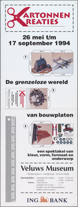SNV008000780 , Kartonnen Kreaties, De grenzeloze wereld van bouwplaten, 26 mei t/m 17 september 1994
