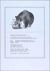SNV008001383 , 'Imkeren: een boeiende hobby' infoavod over bijen en bijenhouden, woensdag 10 februari 1993