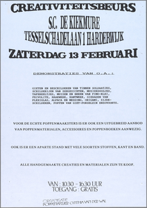 SNV008001384 , Creativiteitsbeurs, zaterdag 13 februari