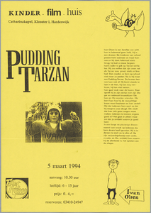 SNV008001935 1798, Kinder Filmhuis: Pudding Tarzan, 5 maart 1994