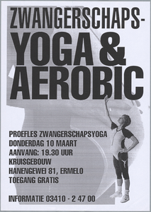 SNV008001936 , Zwangerschaps-Yoga & Aerobic, donderdag 10 maart