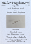SNV008001980 1754, Expositie: Jetti Roseboom-Jacobi met aquarellen en Jaap; Hansje Jorritsma met sieraden van ...