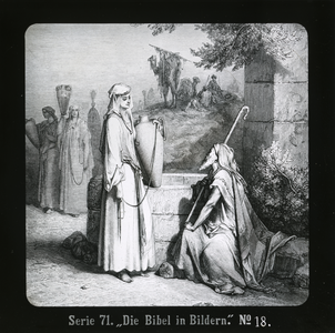 134 - De knecht van Abraham ontmoet Rebekka bij de waterput, Genesis 24: 1-16