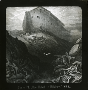 144 - Noach laat de duif wederom uit de ark, Genesis 8