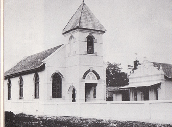 KC.1-4 Gereja Naripan dan paviliunnya di Bandung,