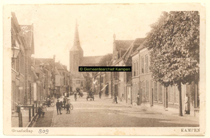 F000809 Graafschap, gezien hoogte van de Molendwarsstraat richting Bovenkerk.