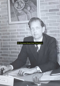F003041 Dhr. P. Jutte, directeur Gewestelijk Arbeidsbureau 1972-1974.
