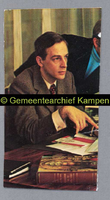 F002992 L.H. van Dijk, benoemd in november 1974 tot raadslid in Kampen.