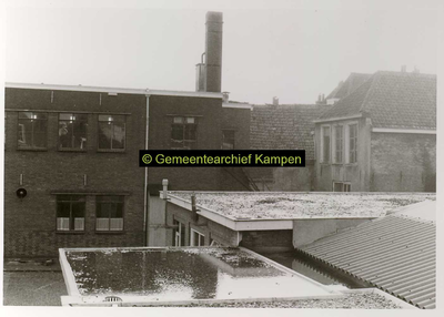 F001126-1 Binnenplaats met gedeelte van het gebouwencomplex van de Rijksdienst voor de IJsselmeerpolders (van 1940 tot ...