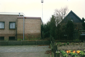 F013053 Verenigingsgebouw de Meulenbelt te Wilsum en omgeving in 1997, het gebouw is afgebroken in 2007 t.b.v. ...