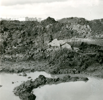 F000783-08 Grondwerkzaamheden aan de nieuw aan te leggen Flevoweg, de verbindingsweg tussen Kampen en Oostelijk Flevoland.