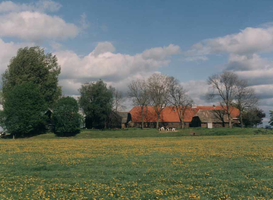 F013240 Boerderij op het Kampereiland.