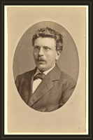 F004352 Hendrik Jan Walkate, lid Le Profond Silence 1865-1870.