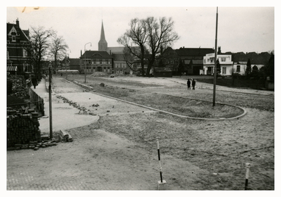 F006365 Aanbrengen fundering van de hoofdrijbaan aan de IJsseldijk ter hoogte van de Bovenhaven.