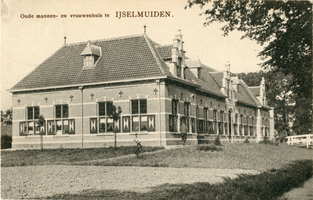 F009995 IJsselmuiden, het oude mannen- en vrouwenhuis, ook bekend als de Theodora Elisabeth Stichting.