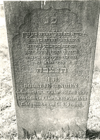 F004057 Grafsteen van Doortje Bendien, echtgenote van L.S. Stibbe, geboren te Denekamp 25 juni 1803, overleden te ...