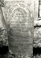 F003976 Grafsteen van Ietje van Amerongen, overleden 22 september 1841, echtgenote van Izak Mozes Polak, oud 31 jaar. ...