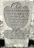 F004003 Grafsteen van Betje Slager-Zendijk, geboren 7 mei 1832/7 Ijor (5)592. - H(ier is) b(egraven) de g(ewaardeerde) ...